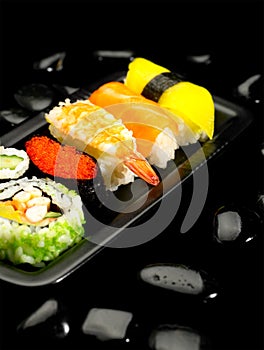 Sushi plate