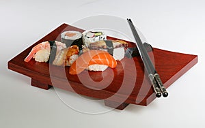 Sushi platter