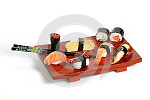 Sushi platter