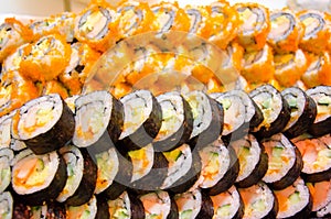 Sushi It is possible to use as a background