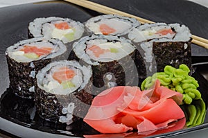 Sushi, rice, food, fish, seaweed, japanese, eating, culture