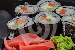 Sushi, rice, food, fish, seaweed, japanese, eating, culture