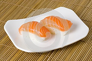 Sushi - Salmon Nigiri