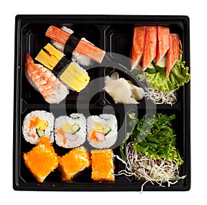 Sushi set in box