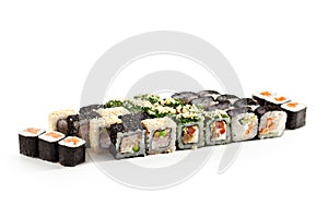 Sushi Set over White