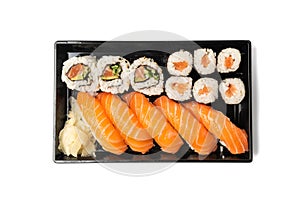 Sushi Set, Susi Rolls Lunch, Nori Maki, Nigiri Sushi Roll