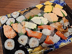 Sushi tamago crabstick food delicious Japanese japanesefood
