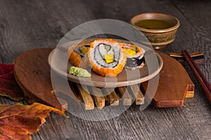 sushi and tea drinking set