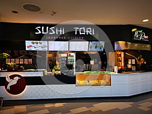 Sushi Tori restaurant with a japanese specialty