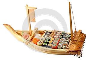 Sushy Allsorts On Sailing vesse