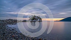 Susnet Clouds over Whyte islet