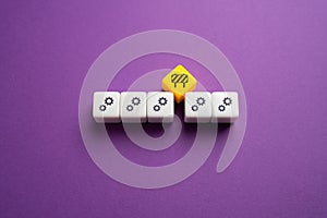 Suspend the production process.