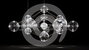 AI-Generated Light Sculpture