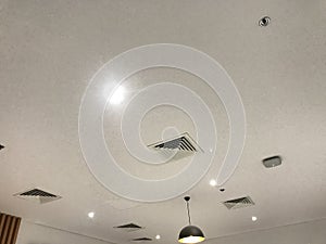Suspended Gypsum false ceiling interiors view images painted with emulsion painted to look more decorative ceilings architecture