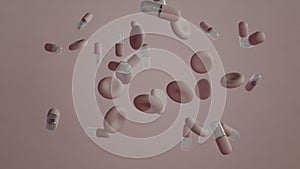 Suspended Medication and cells