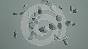 Suspended Medication and cells