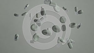 Suspended Medication and cells