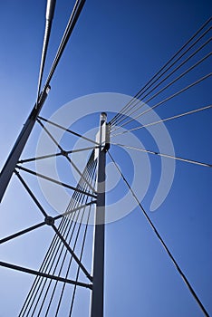 Suspension Bridge Detail photo