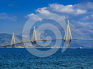 Suspension bridge, Patra, Greece