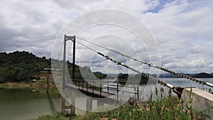 Suspension bridge in Phetchaburi province , Thailand