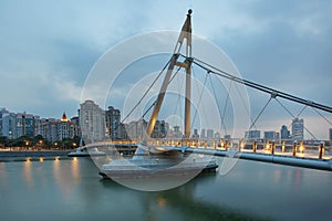 Suspension Bridge at Tanjong Rhu photo