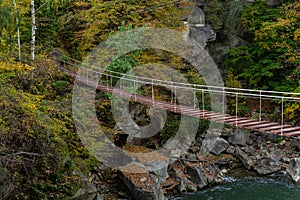 Suspension bridge, walkway to the adventurous, cross to the other side