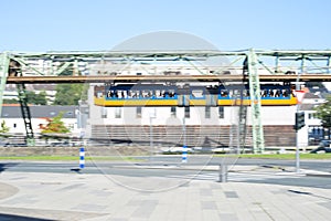 Suspension Railway, Schwebebahn Wuppertal,Germany