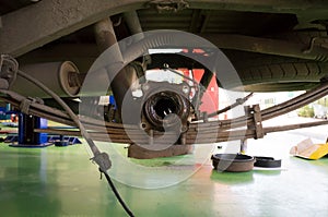 Suspension system of pickup