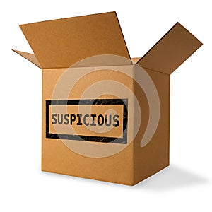 Suspicious and possibly dangerous package