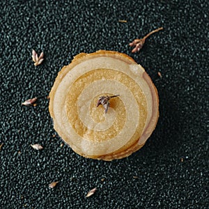 Suspiro de amante, spanish pastry typical of Teruel photo