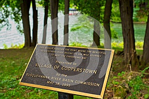 Susquehanna River marker