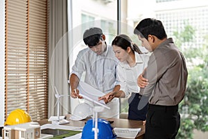 Sustainability in engineering: teamwork on architectural project planning