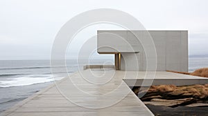 Sustainable Architecture: Concrete Building With Ocean Views