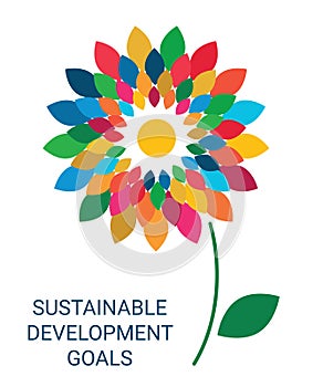 Sustainable Development Goals. Illustration EPS