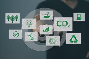 Sustainable eco-energy, CO2 emissions and global warming with investment constraints and economic and financial growth