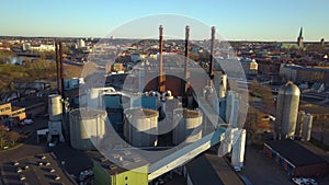 Sustainable electrical power and heat plant running on recycled resources in Linkoping, Sweden. Electricity production