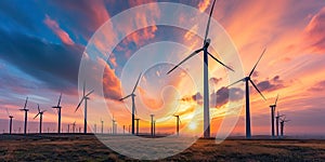 Sustainable Elegance: A Wind Turbine Series Crafting Energy with a Gentle Touch on the Environment