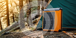 Sustainable Energy Solution Compact Solar Battery Powers Your Home Onthego