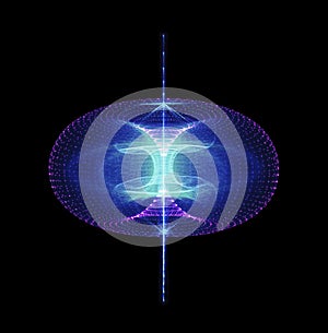 Sustainable high particle energy flow through a torus. Magnetic