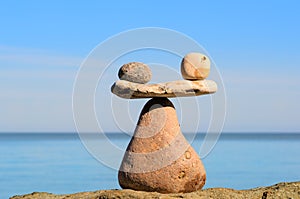 Sustained balance of stones