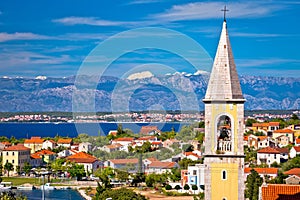 Sutomscica village and Zadar channel view