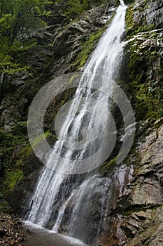 Sutovsky waterfall with its height of 38m is the fourth highest waterfall in Slovakia. It is located in Krivanska Mala Fatra in