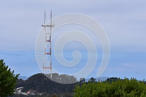 Sutro Tower as seen from Mt Davidson San Francisco, 8.