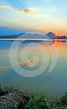 Sutter Buttes sunset