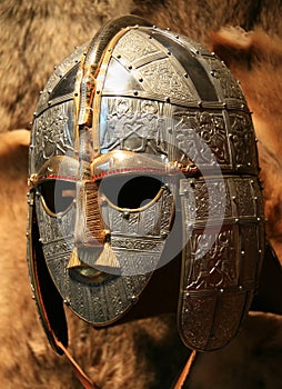 Sutton Hoo Saxon Helmet photo