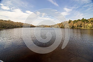 Sutton Park, West Midlands, England - Beautiful view in the park, April 18, 2021