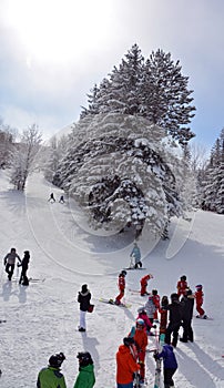 Mont Sutton is a ski area in the Eastern Townships photo