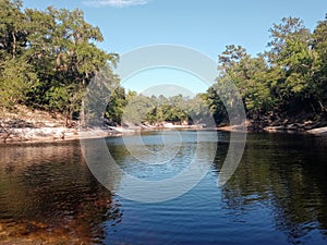 Suwannee river water swimming fishing