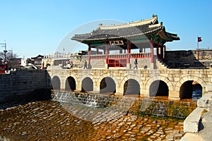 Suwoncheon, Northern Gate in Hwaseong Fortress photo
