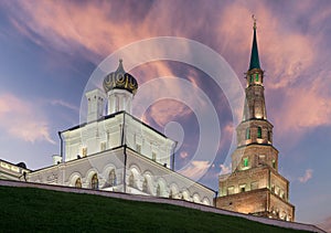 Suyumbike tower. Kazan city, Russia